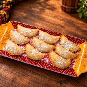 Pastels sucrés ananas-gingembre